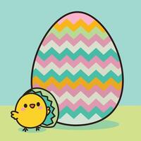 contento Pasqua, Pasqua uovo, Pasqua coniglietto a bizzeffe vettore