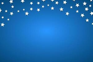 blu sfondo con bianca stelle vettore illustrazione.