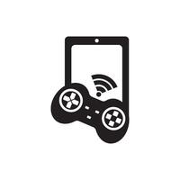 mobile gioco logo simbolo icona, vettore illustrazione design