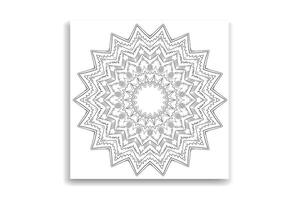 mandala design modello vettore