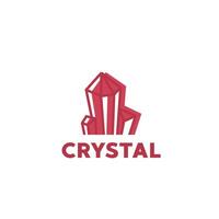 cristallo pietra gioielleria logo icona vettore illustrazione per commercio industria e arte collezionisti