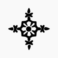 islamico geometrico. astratto mandala. etnico decorativo elemento. Islam, Arabo, indiano, e ottomano motivi vettore