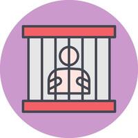 prigione vettore icona