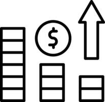 investimento vettore icona