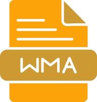 wma vettore icona