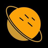 Saturno vettore icona