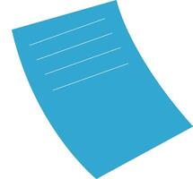 modificabile blu pagina modello vettore