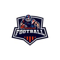 americano footbal logo vettore