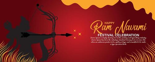 contento montone navami culturale bandiera indù Festival verticale inviare auguri celebrazione carta montone navami celebrazione sfondo vettore