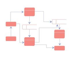 dati flusso diagramma mappe su il flusso di informazione per qualunque processi o sistema vettore