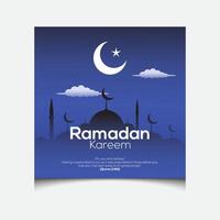 minimo creativo imminente Ramadan sociale media inviare design nel 2024, Ramadan inviare disegno, santo trenta Ramadan giorno, Ramadan mubarak, Ramadan kareem vettore