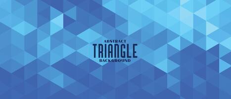astratto blu triangolo geometrico modello bandiera design vettore