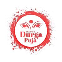 indù religioso Durga puja Festival vacanza sfondo vettore illustrazione