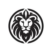 semplice design logo, moderno concetto Leone logo vettore