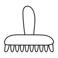 moderno design icona di pulizia spazzola vettore