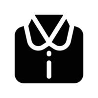 camicia icona. vettore glifo icona per il tuo sito web, mobile, presentazione, e logo design.