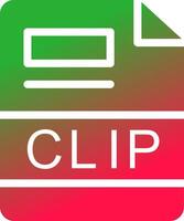 clip creativo icona design vettore