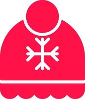 inverno cappello creativo icona design vettore