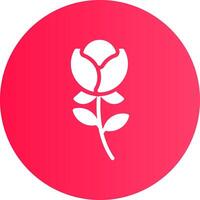 rosa creativo icona design vettore