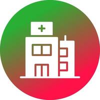 ospedale creativo icona design vettore