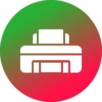 stampante creativo icona design vettore