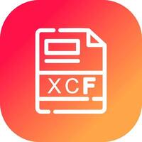 xcf creativo icona design vettore