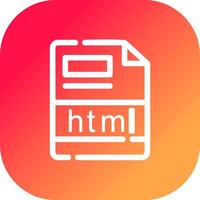 html creativo icona design vettore