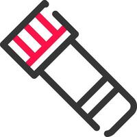 sangue tubo creativo icona design vettore