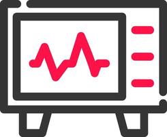 cardiogramma creativo icona design vettore