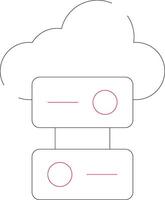 nube Conservazione creativo icona design vettore