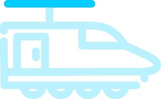 elettrico treno creativo icona design vettore