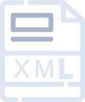 xml creativo icona design vettore