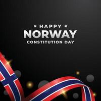 Norvegia costituzione giorno design illustrazione collezione vettore