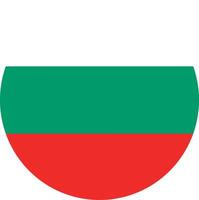 bandiera della bulgaria vettore