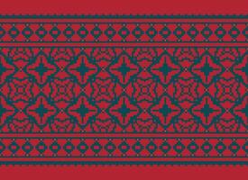 attraversare punto tradizionale etnico modello paisley fiore ikat sfondo astratto azteco africano indonesiano indiano senza soluzione di continuità modello per tessuto Stampa stoffa vestito tappeto le tende e sarong vettore