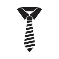 cravatta icona vettore