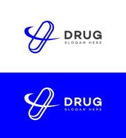 droga logo icona marca identità cartello simbolo modello vettore