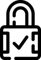 Questo icona o logo chiavi e serrature icona o altro dove qualunque cosa relazionato per serrature o tipi di serrature e altri o design applicazione Software vettore