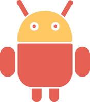 androide logo vettore icona