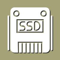 ssd vettore icona