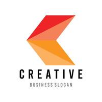 c lettera colorato logo per il azienda creativo attività commerciale idea vettore file