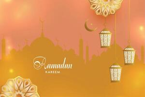 Ramadan kareem gratuito eps file vettore