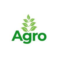 agricoltura logo. azienda agricola concetto logo design vettore su bianca sfondo