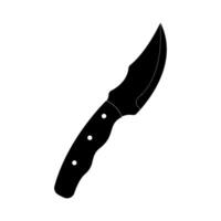 coltello icona illustrazione vettore