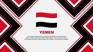yemen bandiera astratto sfondo design modello. yemen indipendenza giorno bandiera sfondo vettore illustrazione. yemen vettore