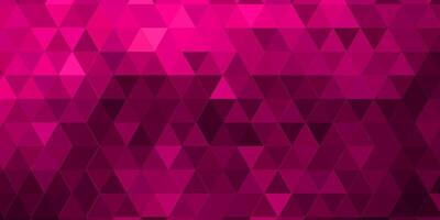 elegante rosa geometrico sfondo con triangoli vettore