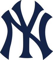 logo di il nuovo York yankee maggiore lega baseball squadra vettore