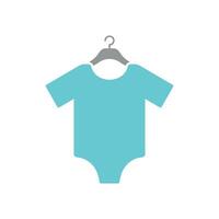 bambino stoffa icona vettore modello illustrazione design