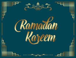 Ramadan celebrazione modello vettore