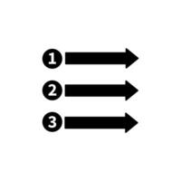 dare la priorità concetto linea icona. semplice elemento illustrazione. dare la priorità concetto schema simbolo design. vettore
